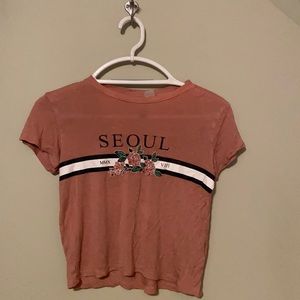 Dusty Pink shirt, H&M brand with the size XS